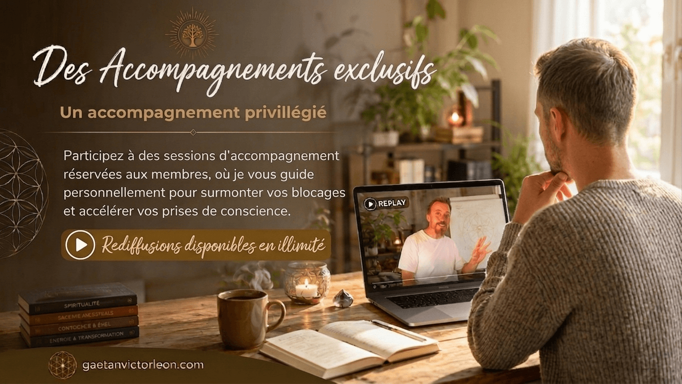revenir vers son origine divine : un accompagnement spirituel proposé par Gaëtan