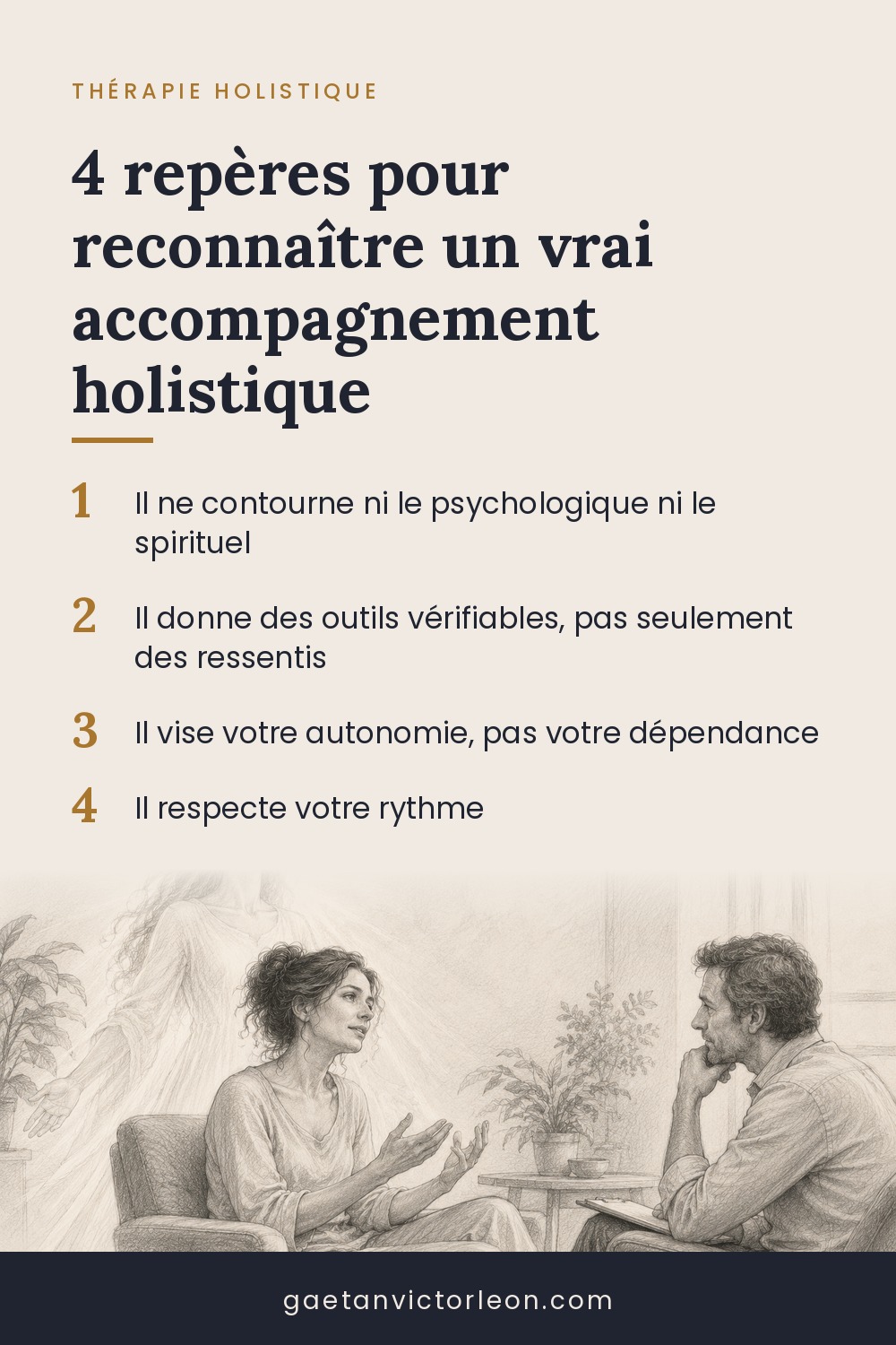 Thérapeute holistique : 4 repères pour reconnaître un vrai accompagnement