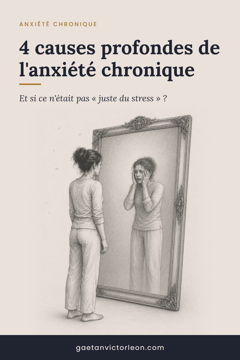 4 causes profondes de l’anxiété chronique 4 causes profondes de l’anxiété chronique